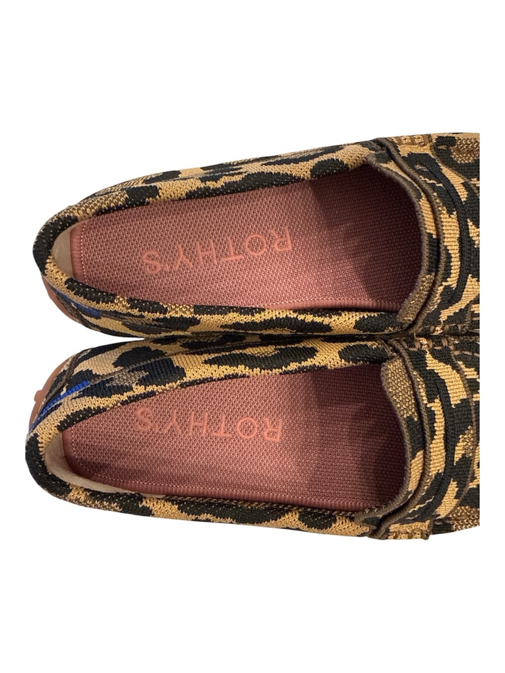 Rothy's Women's Leopard/Cheetah Print Driving Loafers Ladies Size 9.5 - Picture 3 of 4